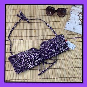 NWT JACLYN SMITH BIKINI BATHING SUIT TOP 8